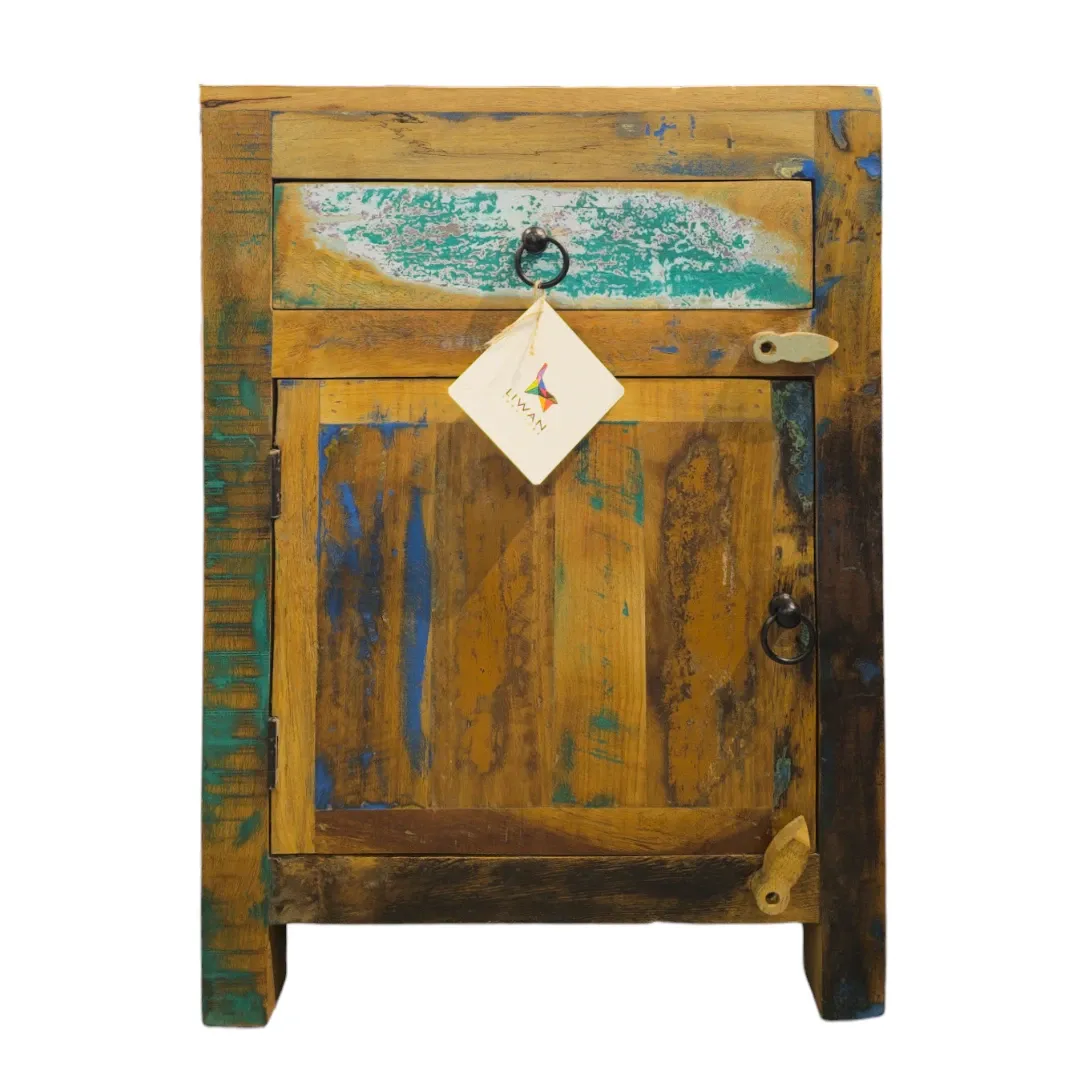Coastal Charm Bedside Table