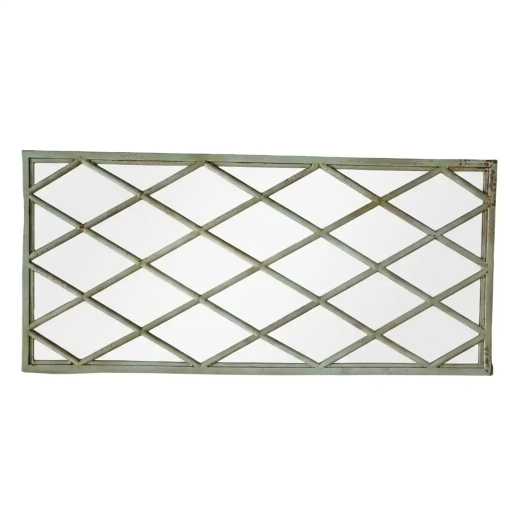 The Loft Lattice Window Mirror