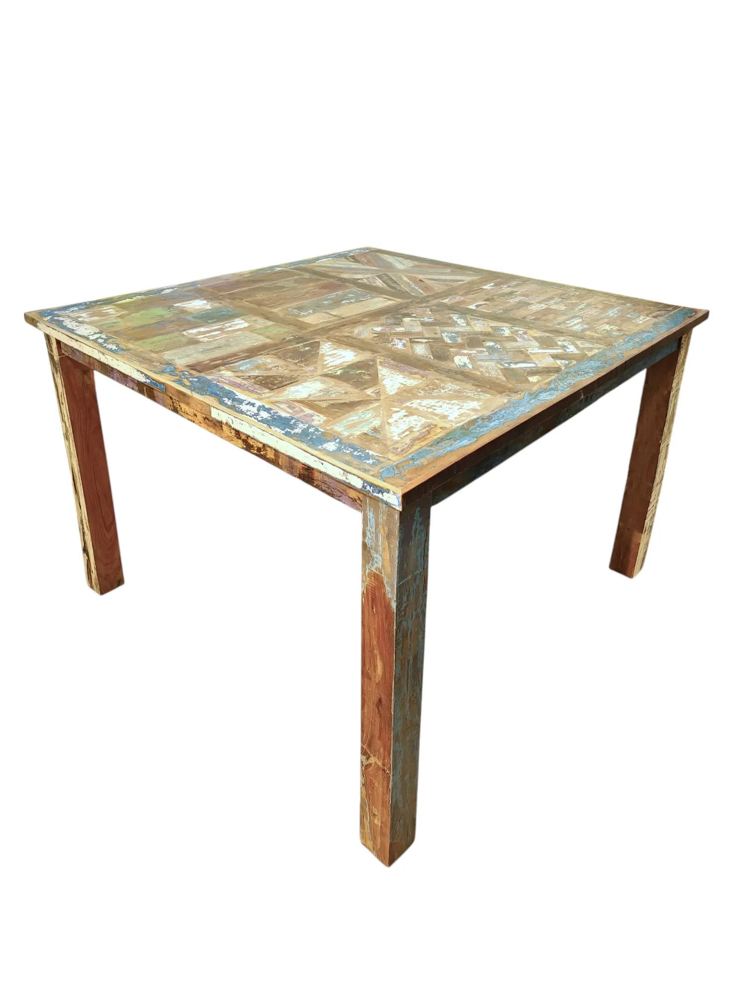 The “Vanguard Legacy” Reclaimed Timber Dining Table