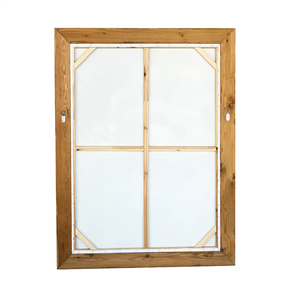 Hand-Painted White Hydrangea Framed Canvas