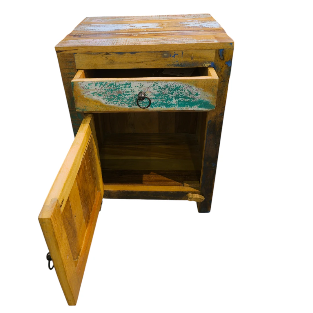 Coastal Charm Bedside Table