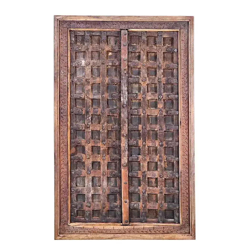 Mandapa Antique Geometric Display Coffee Table