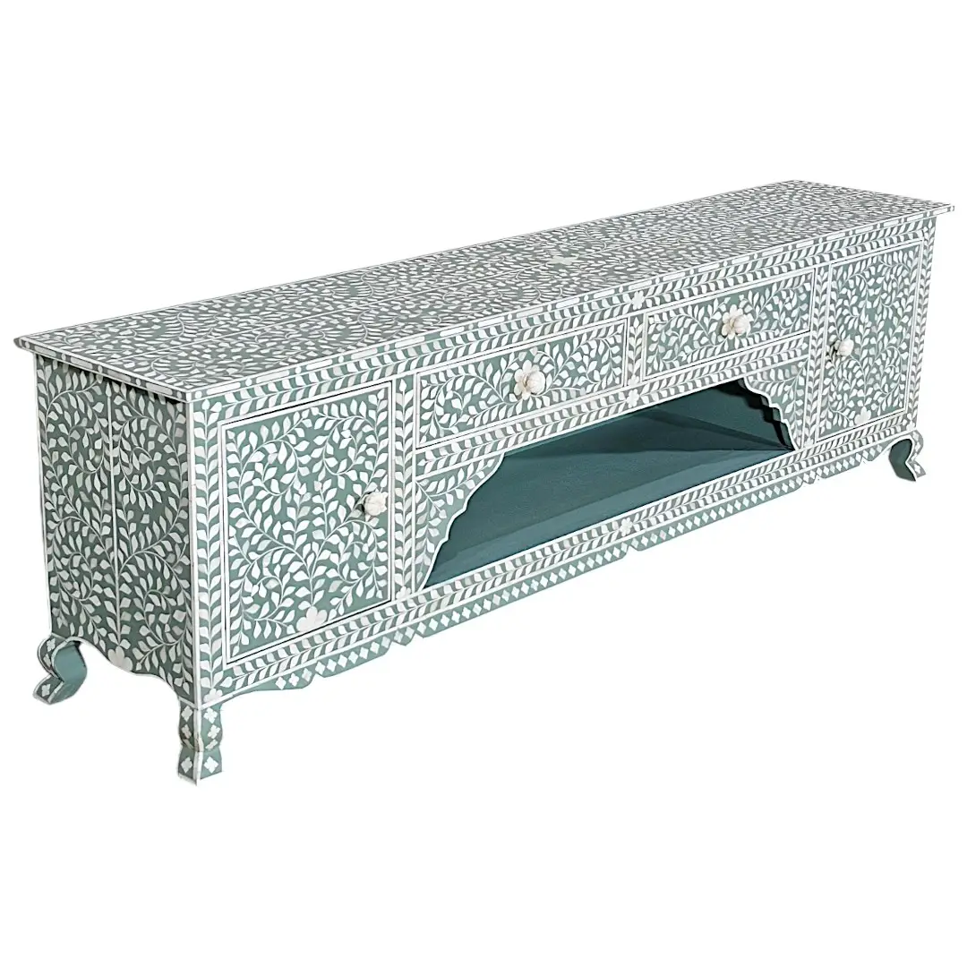 The Botanical Bloom Entertainment Center