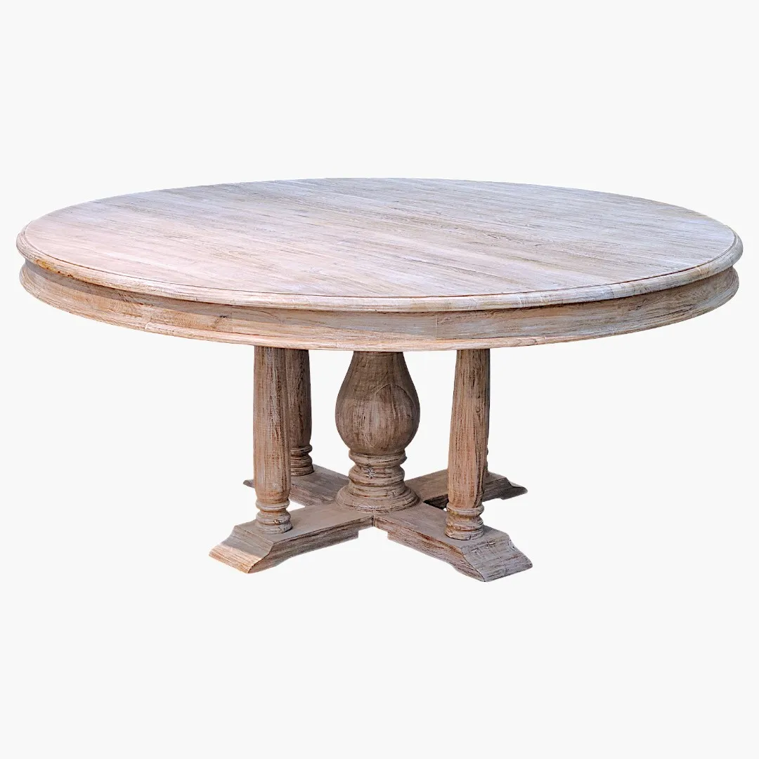 The 'Gathering' Round Teak Table