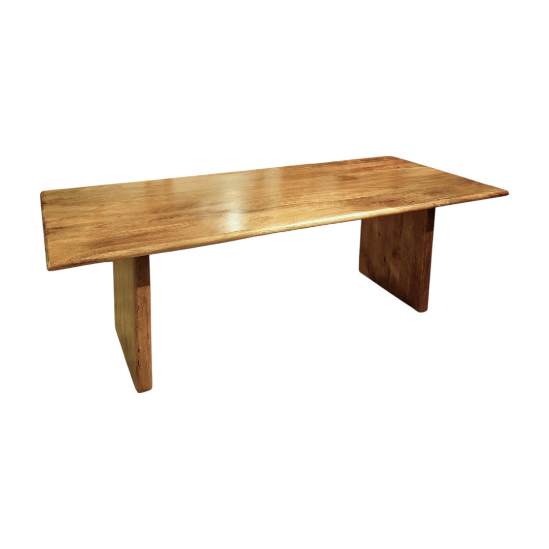 The Monolithic Timber Dining Table