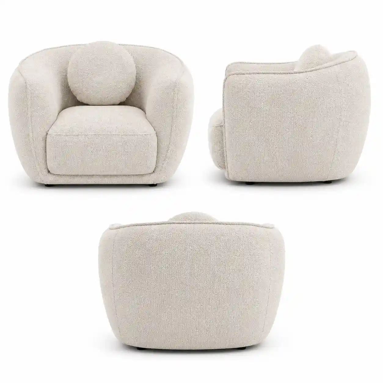 The Elysian Sculptural Accent Chair