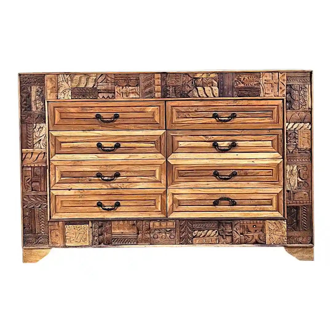The Reed & Rosette Hardwood 8-Drawer Dresser