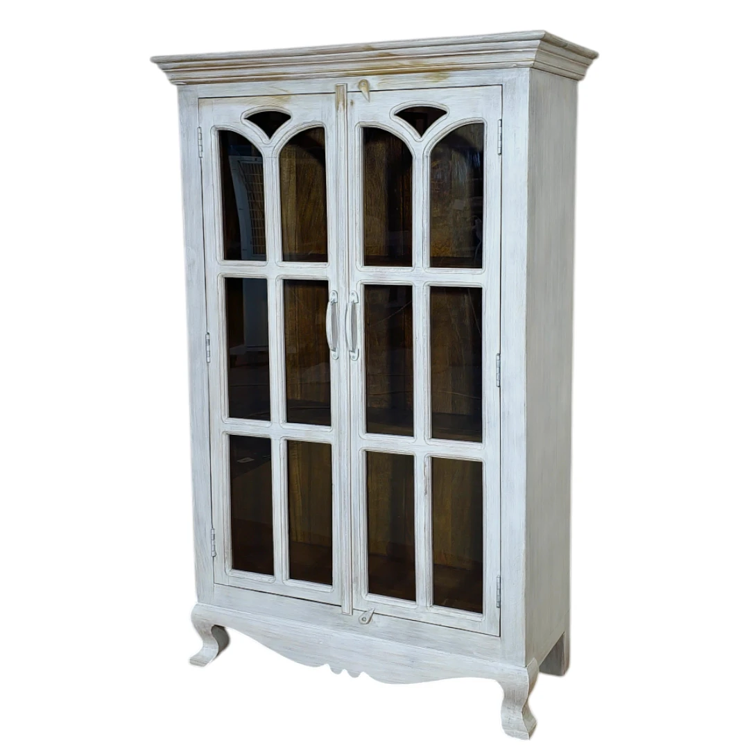 The Chateau Glass Curio Cabinet