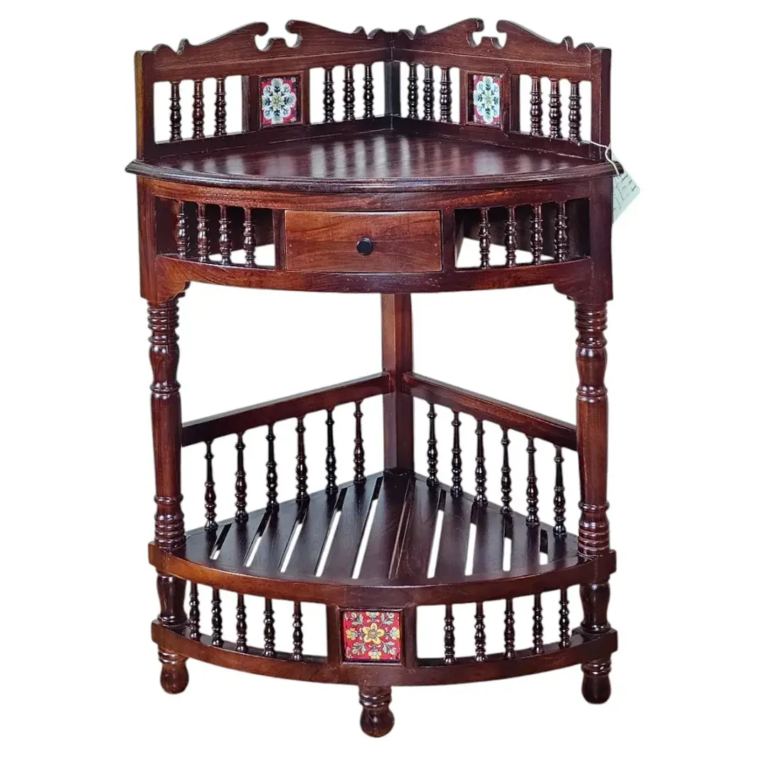 Le Petit Bijou Rosewood Corner Stand