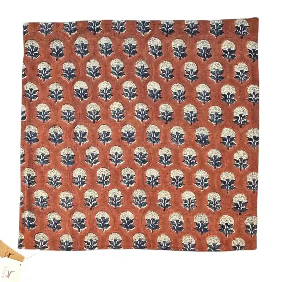 The Gulistan Saffron & Slate Heritage Cushion Cover