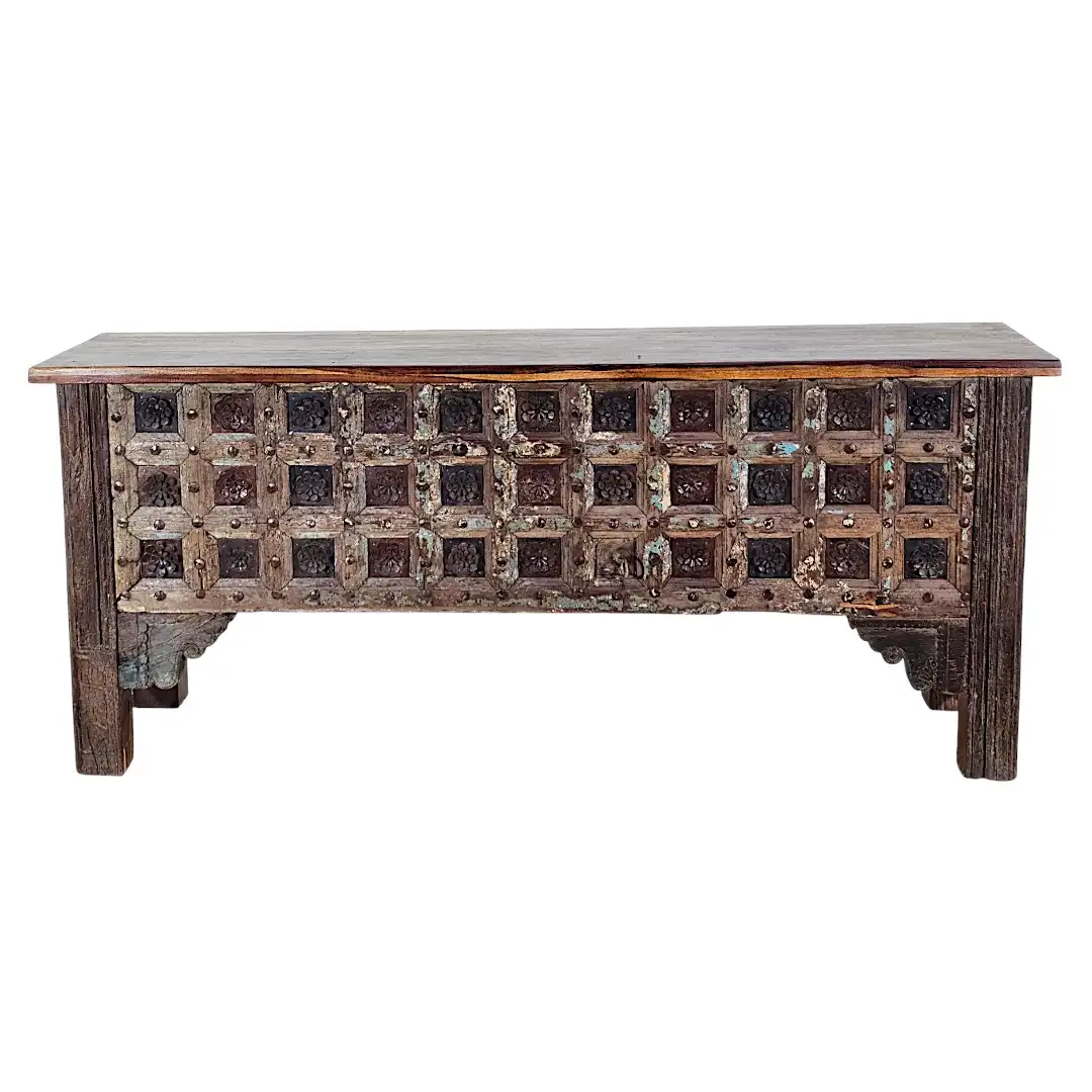 The Purana (Ancient) Reclaimed Wood Console