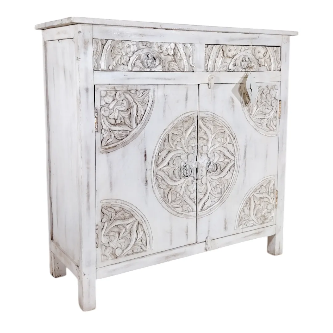 Artisan Heritage Carved Cabinet
