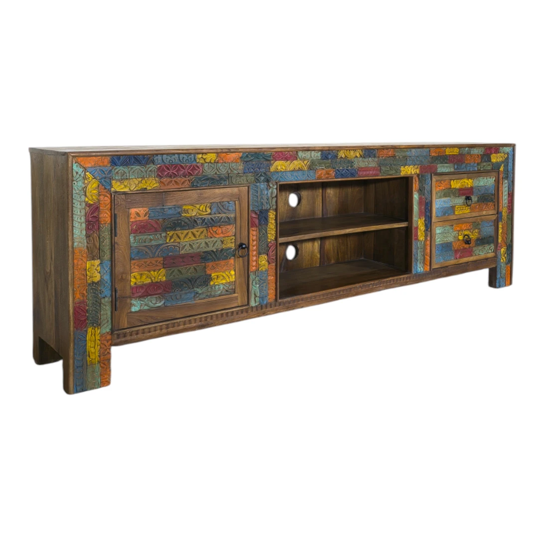 Kaleidoscope Artisan Revival Entertainment Console