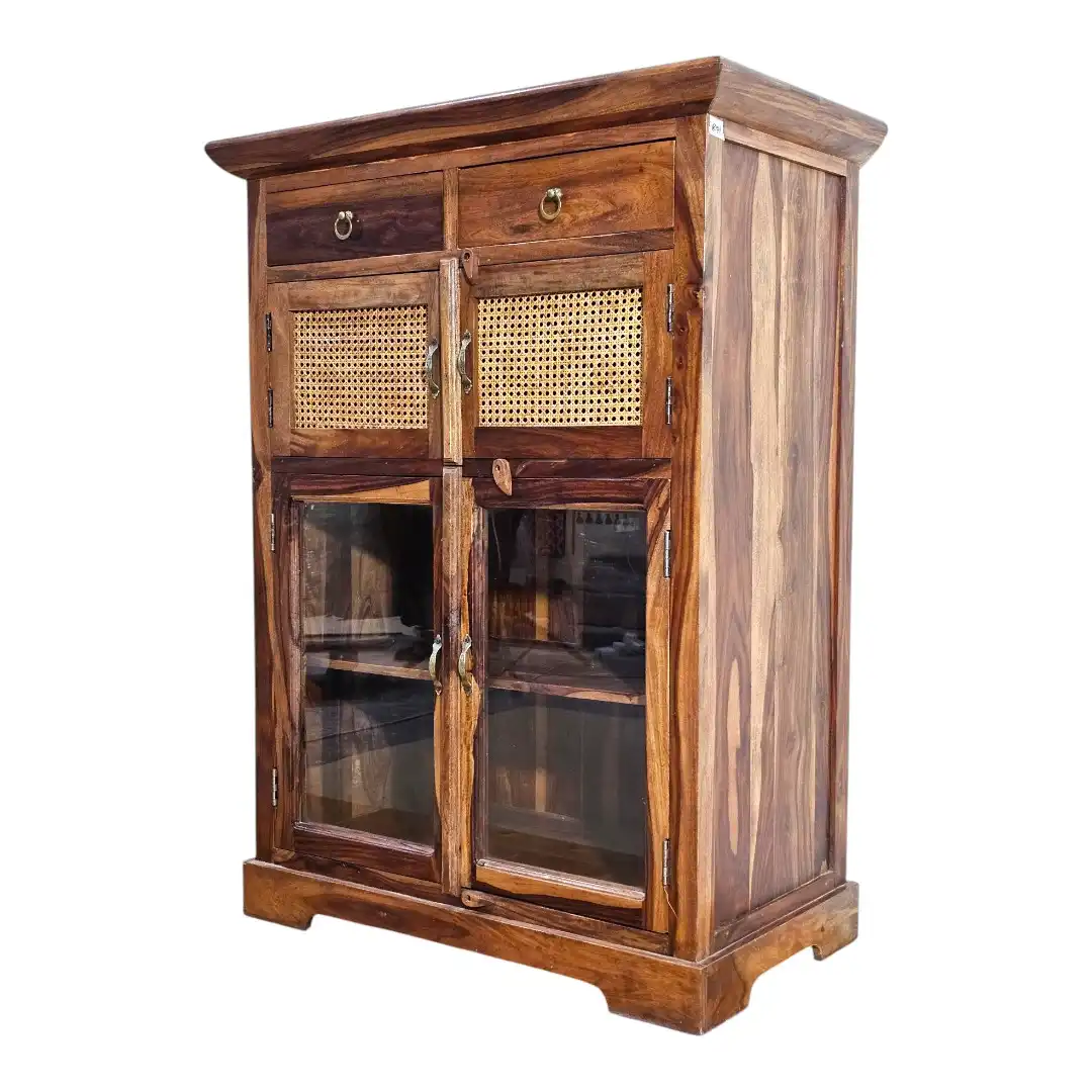 The Sheesham Heritage Rattan & Glass Atelier