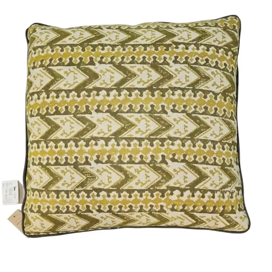 The Modern Nomad Hand-Block Cushion Cover