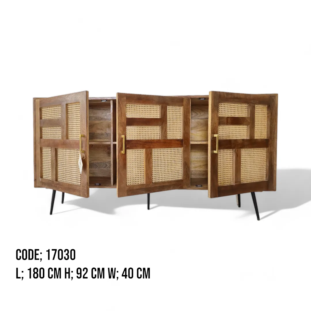 Rattan Sideboard