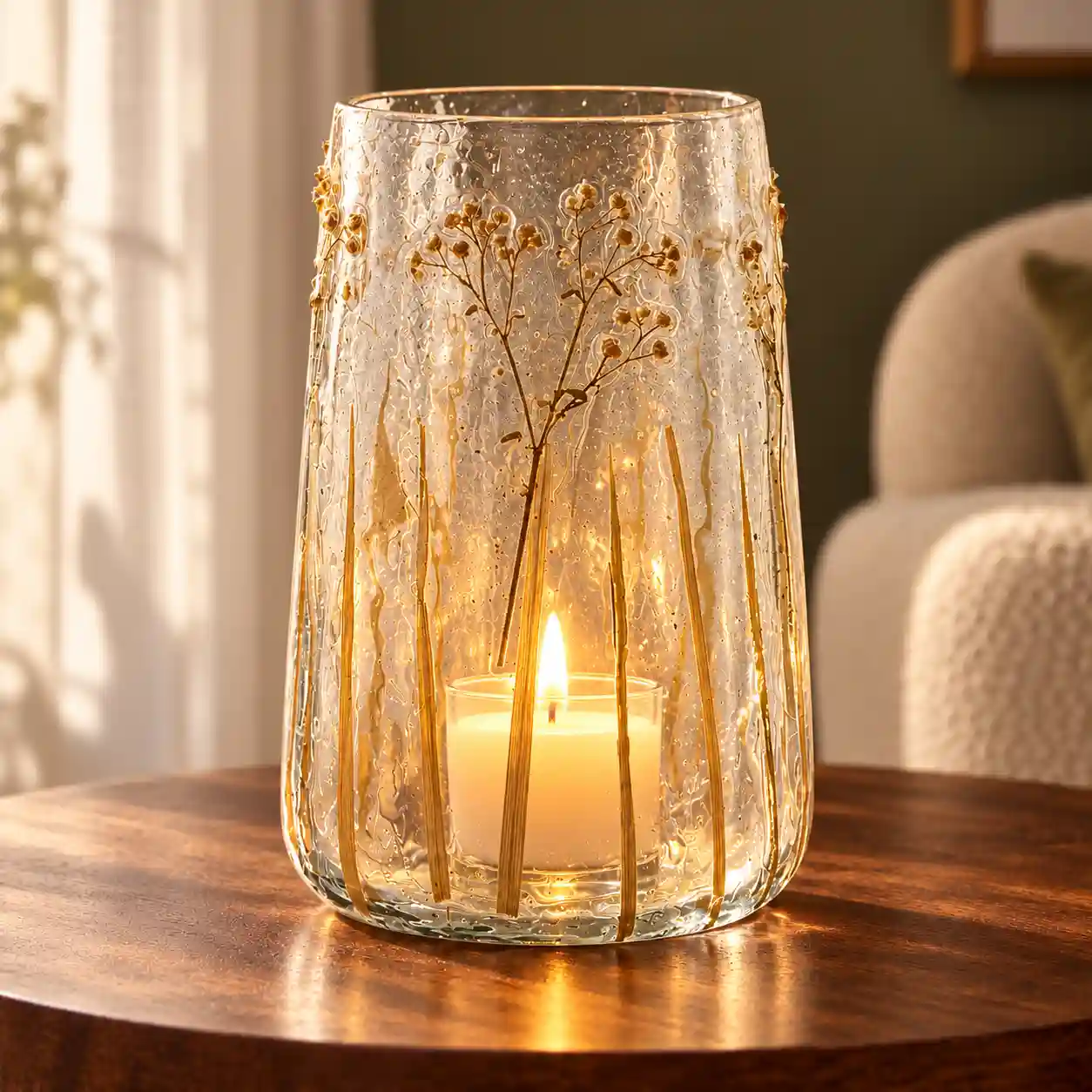 The Leven Botanical Vase/Votive Holder