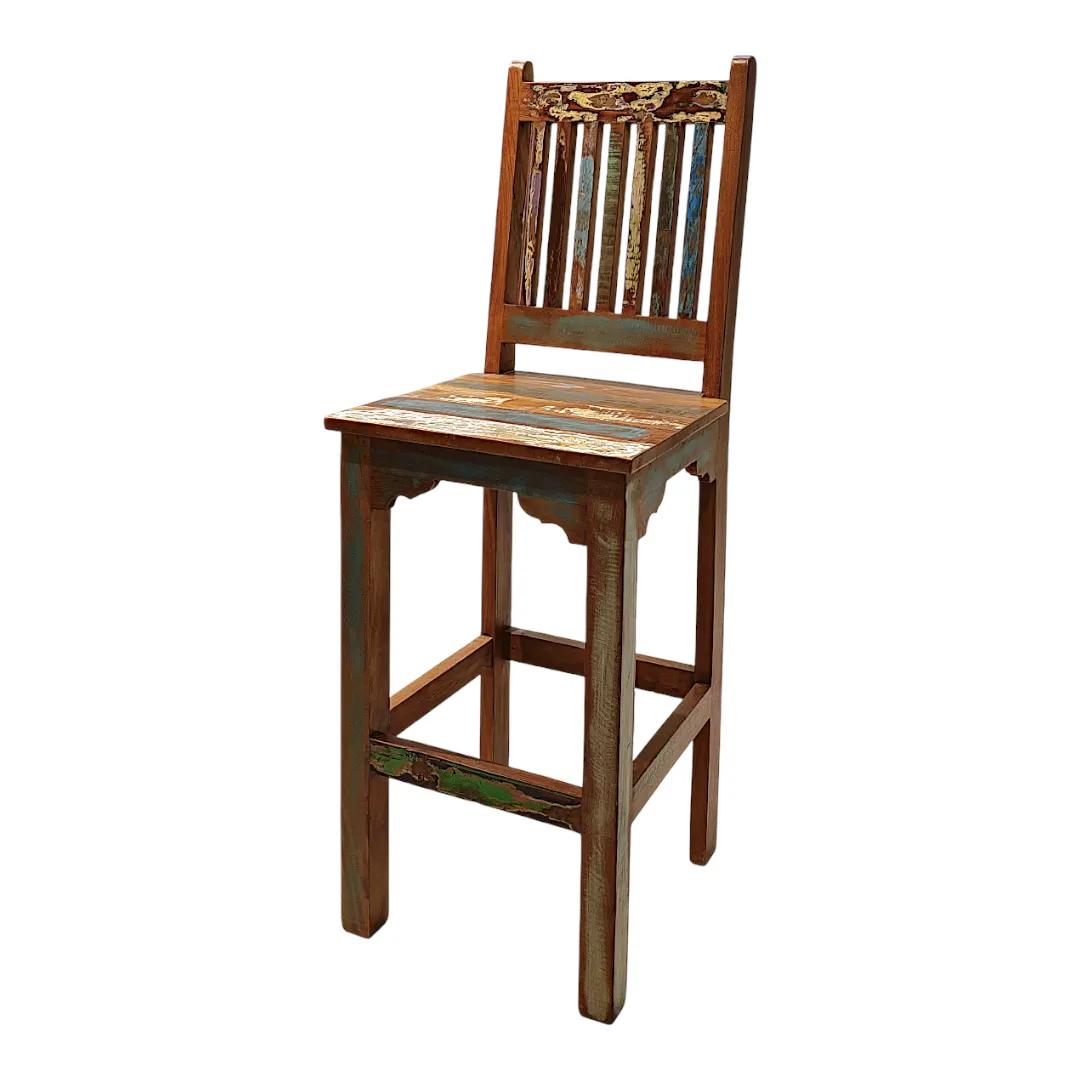 Zaina Reclaimed Bar Chair
