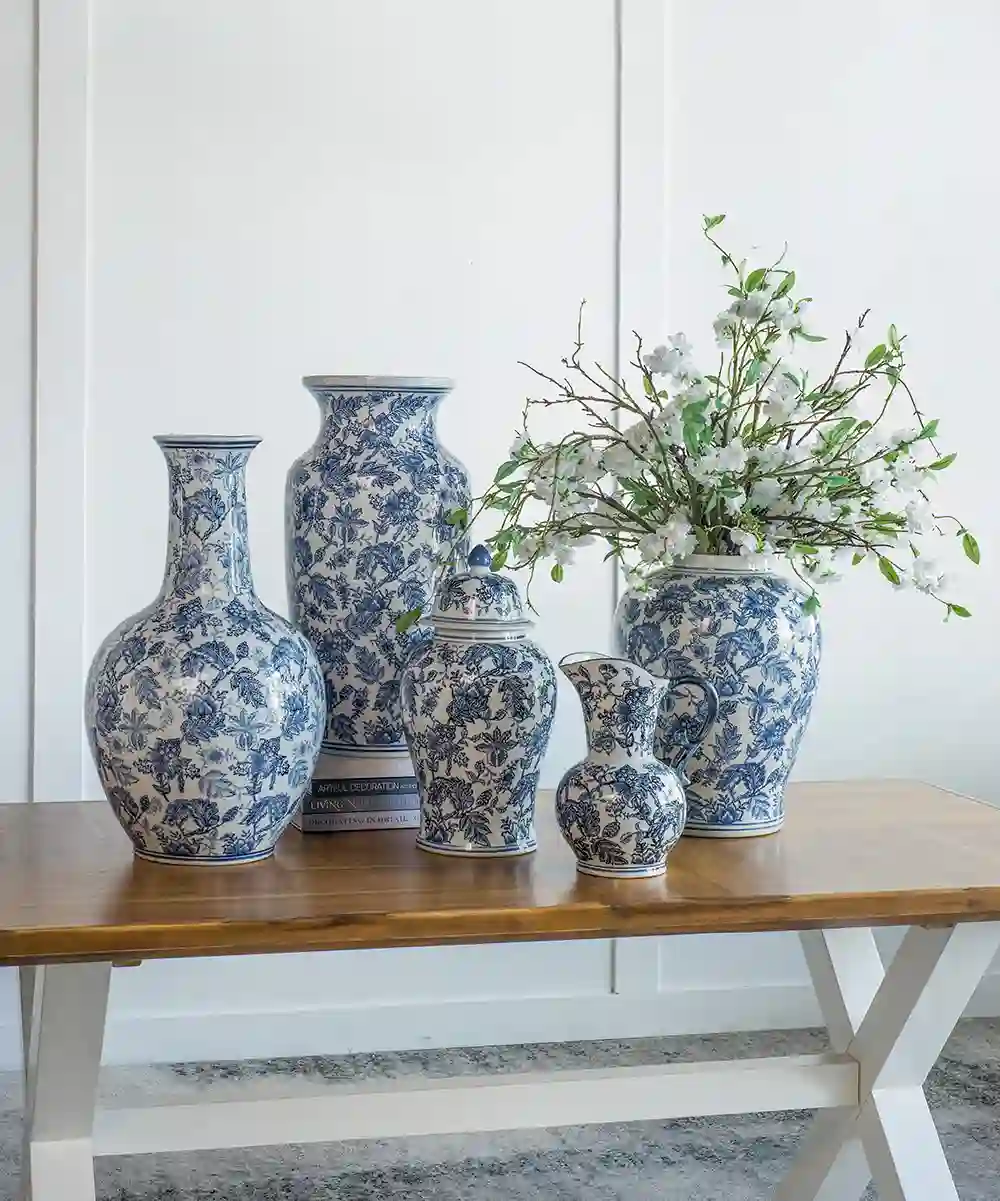Lan Ting Ming Cylindrical Imperial Vase