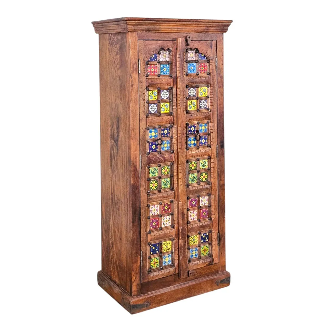 The 18th C. Ottoman Arched "Kutahya" Cabinet