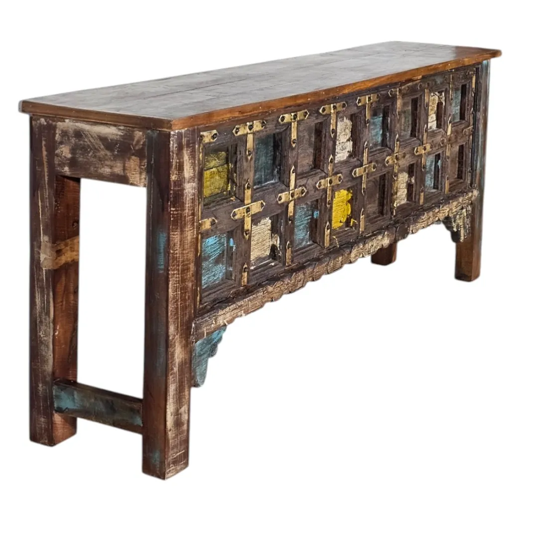 The Purana (Ancient) Reclaimed Wood Console