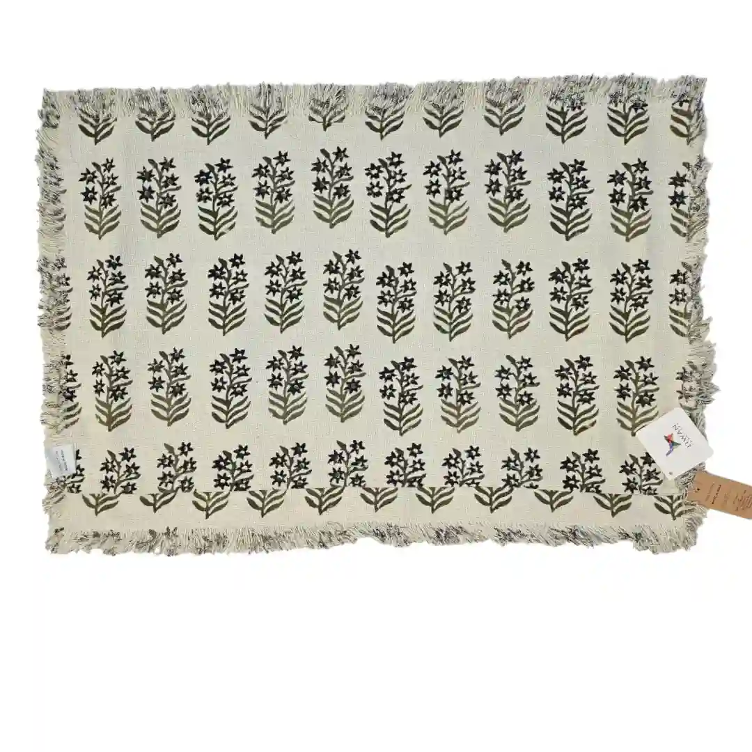 THE SHALIMAR FRINGE HERITAGE CUSHION COVER