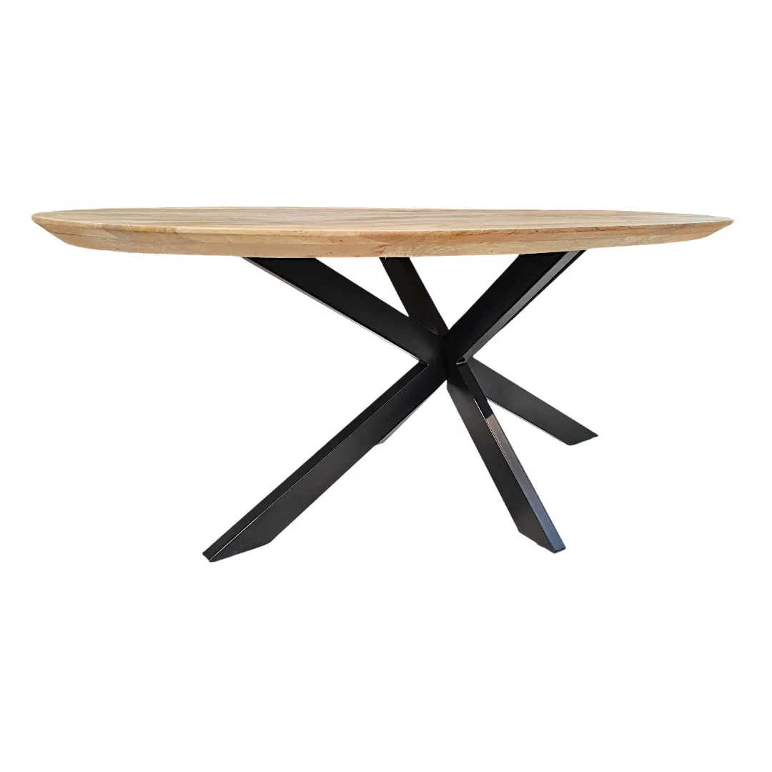 The Monterey Oval Pedestal Dining Table