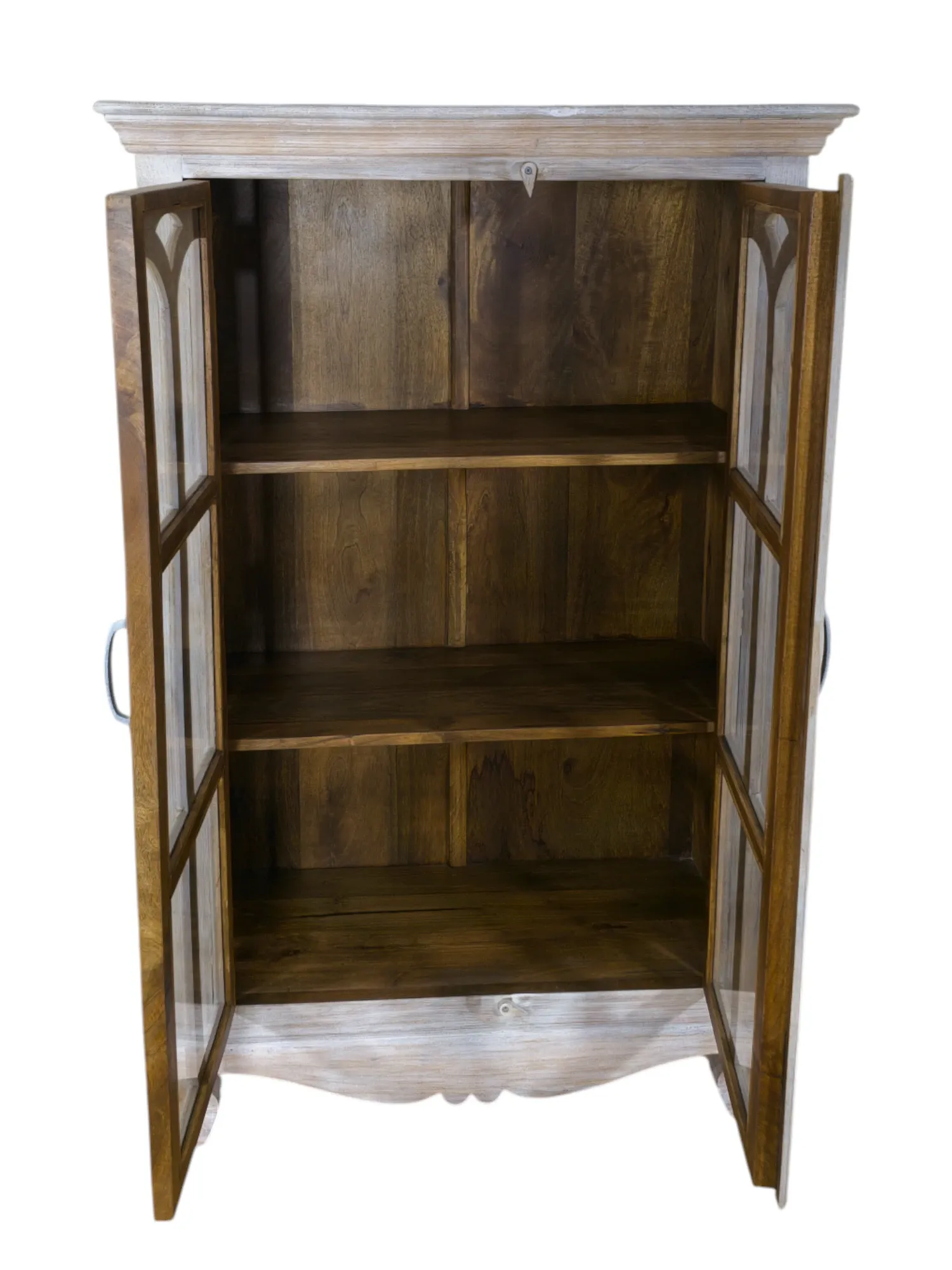 The Chateau Glass Curio Cabinet