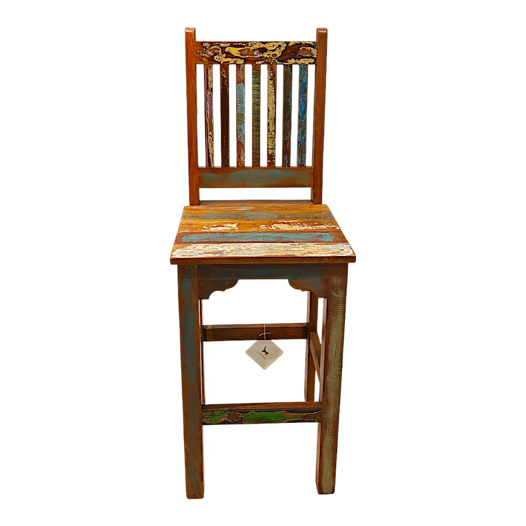 Zaina Reclaimed Bar Chair