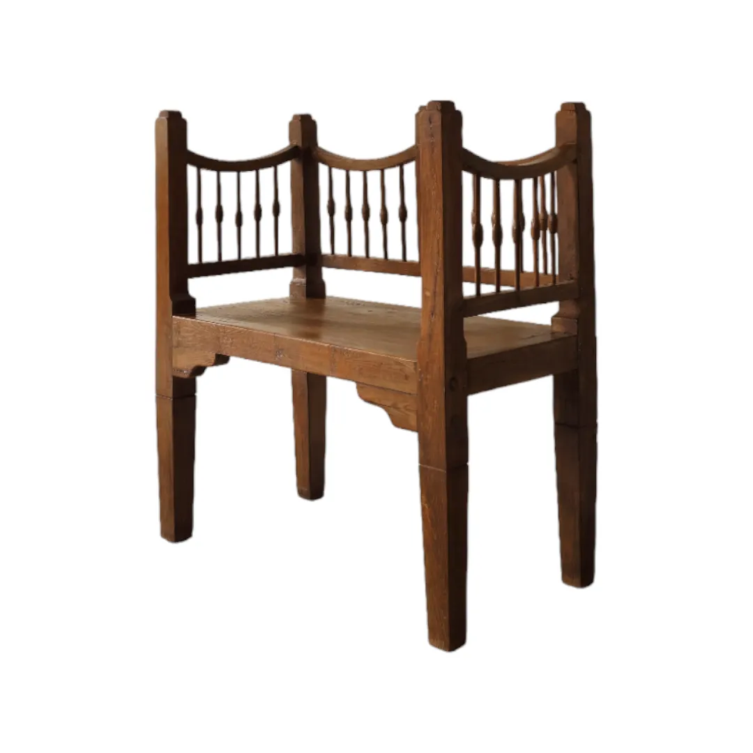 Solid Teak Wooden Bench