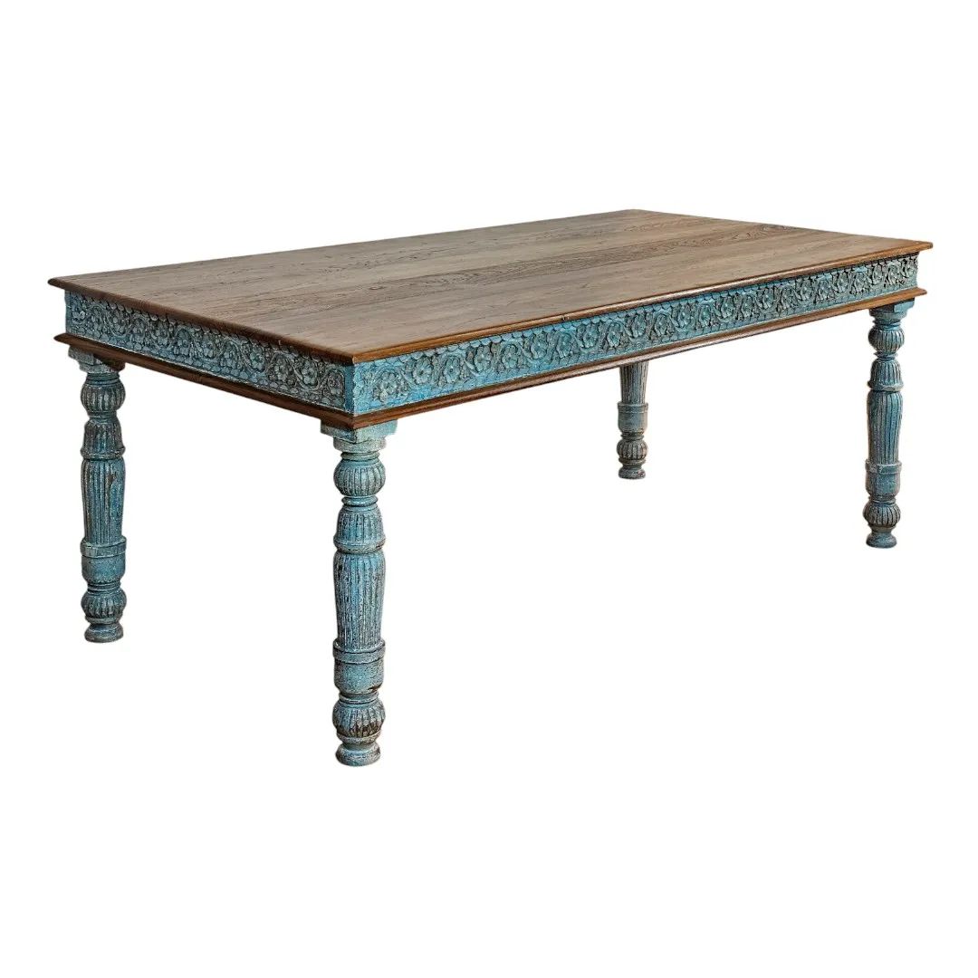 The Odyssey Carved Banquet Dining Table