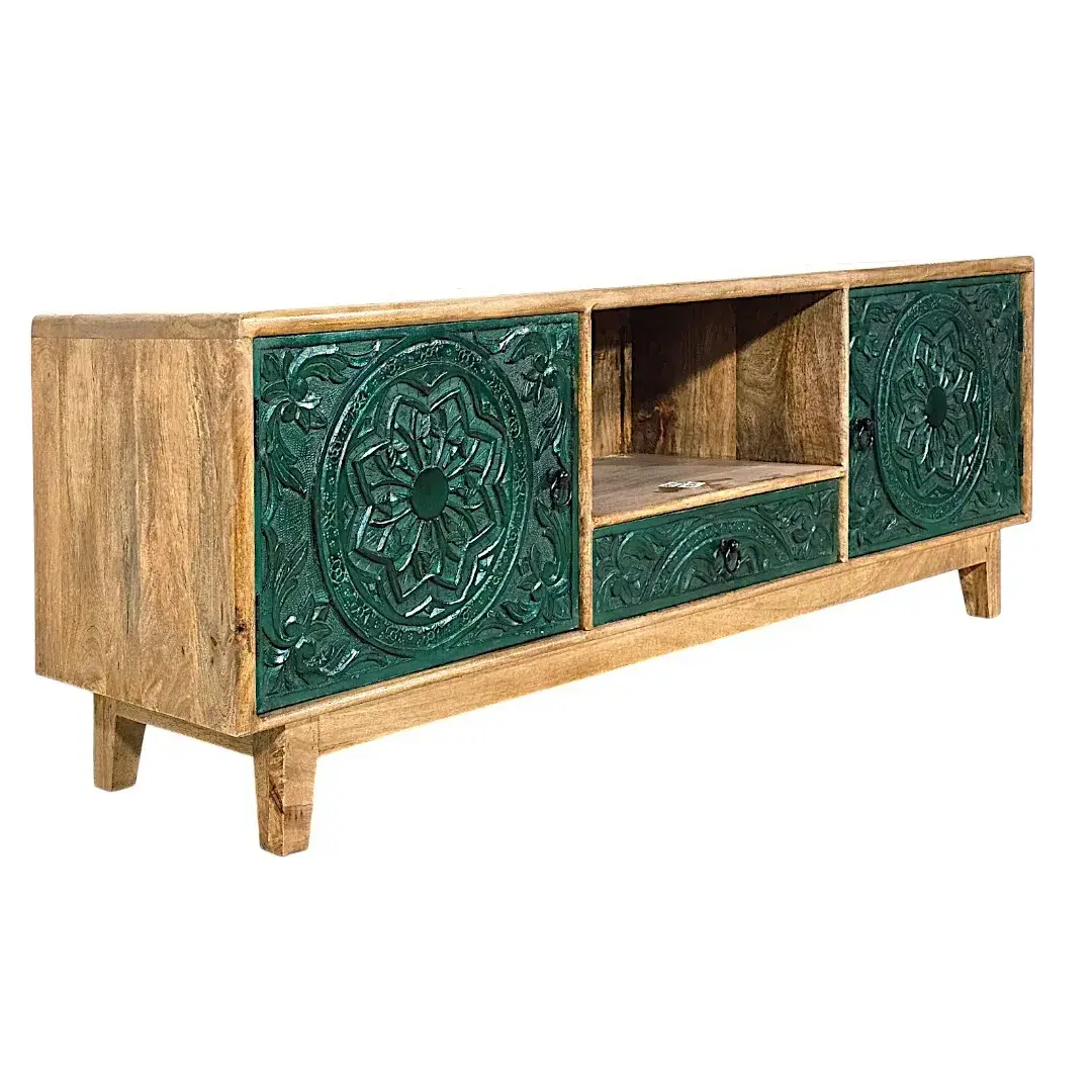 L'Artiste Emerald Mandala Media Console
