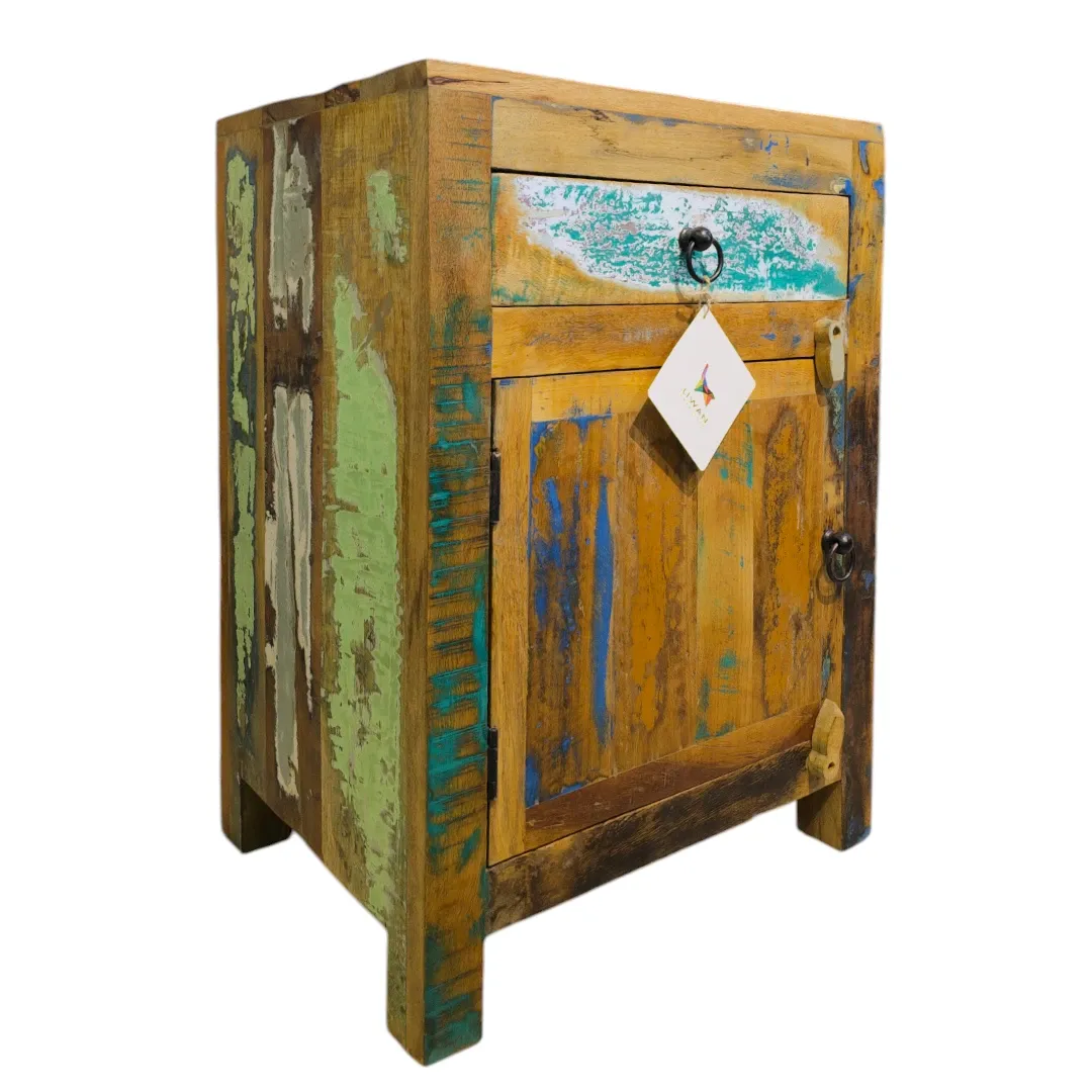 Coastal Charm Bedside Table