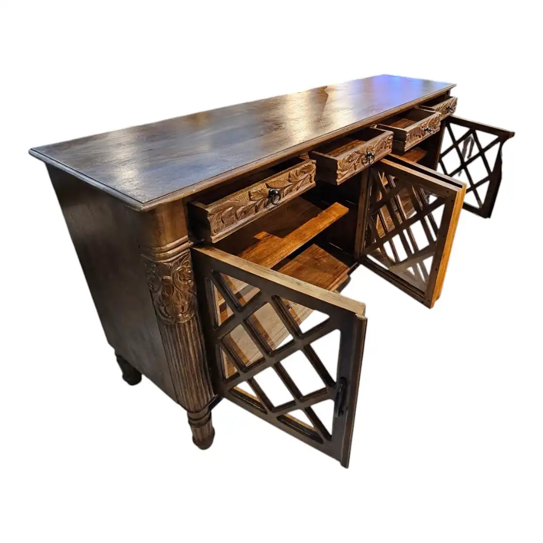 Aparador Espejo Patrimonio Tallado Carved Heritage Buffet
