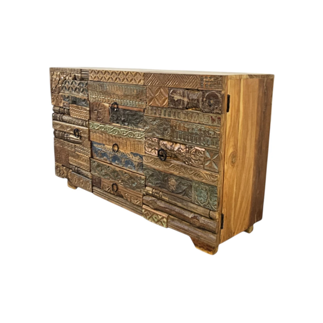 Carved Heritage Storage Sideboard