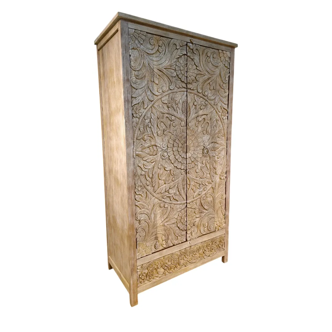 Oasis Carved Wardrobe