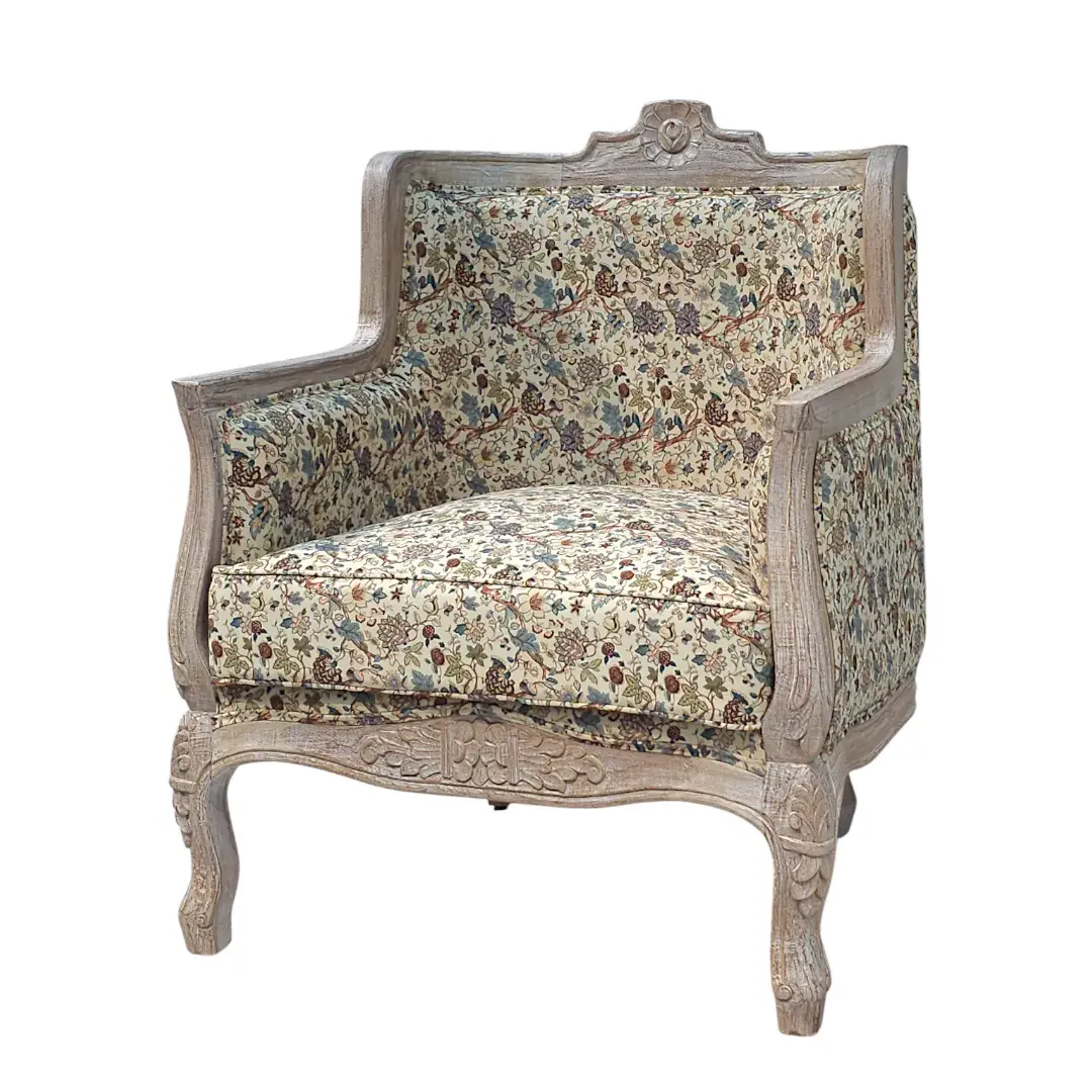 Rococo Crested Fauteuil Sofa
