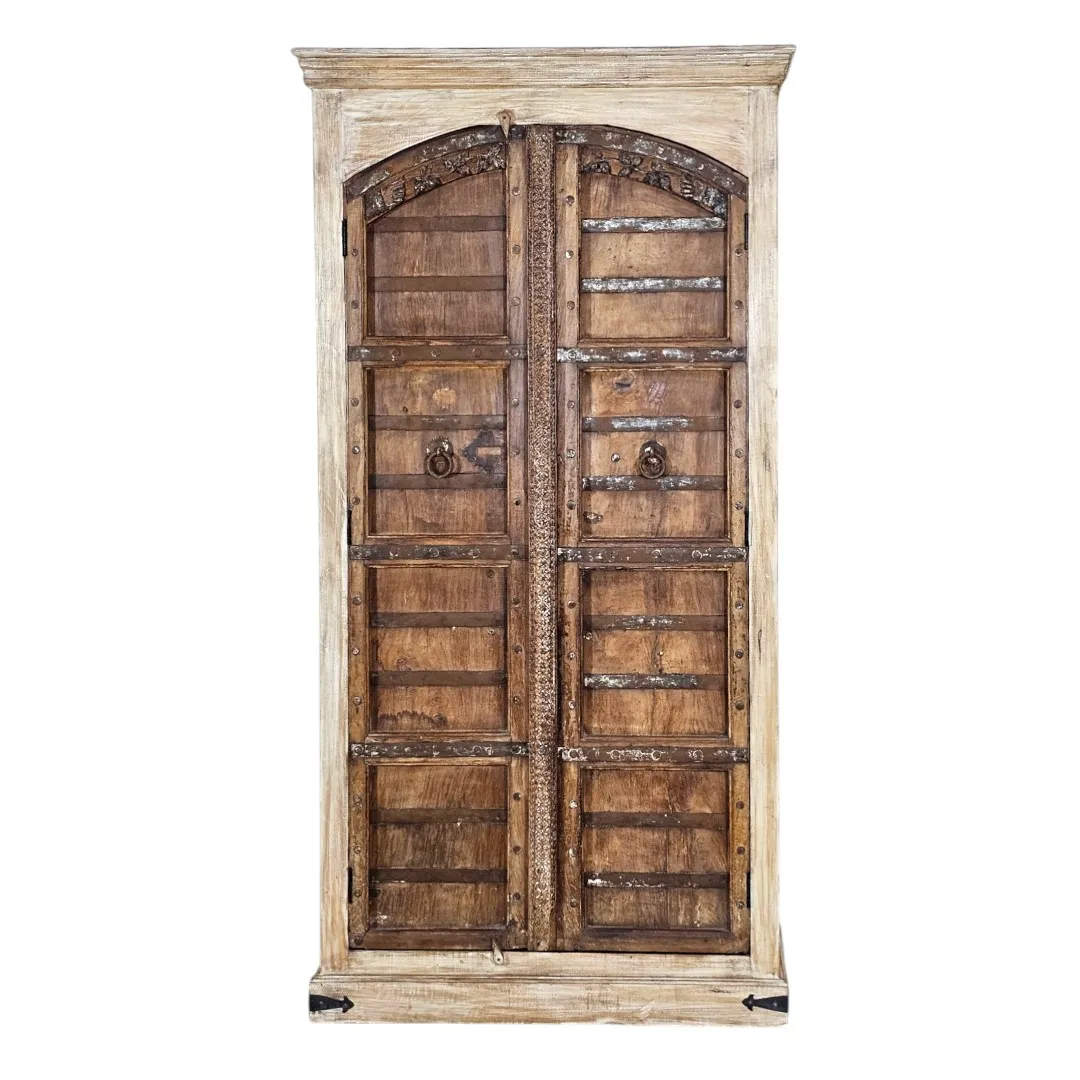 The Found-Object Arched Armoire