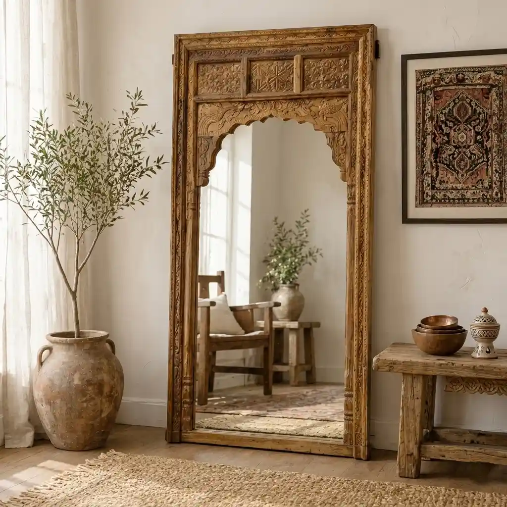 The Al-Andalus Grandeur Floor Mirror