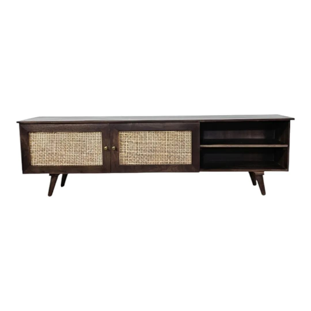 The Rattan Weave Media Unit