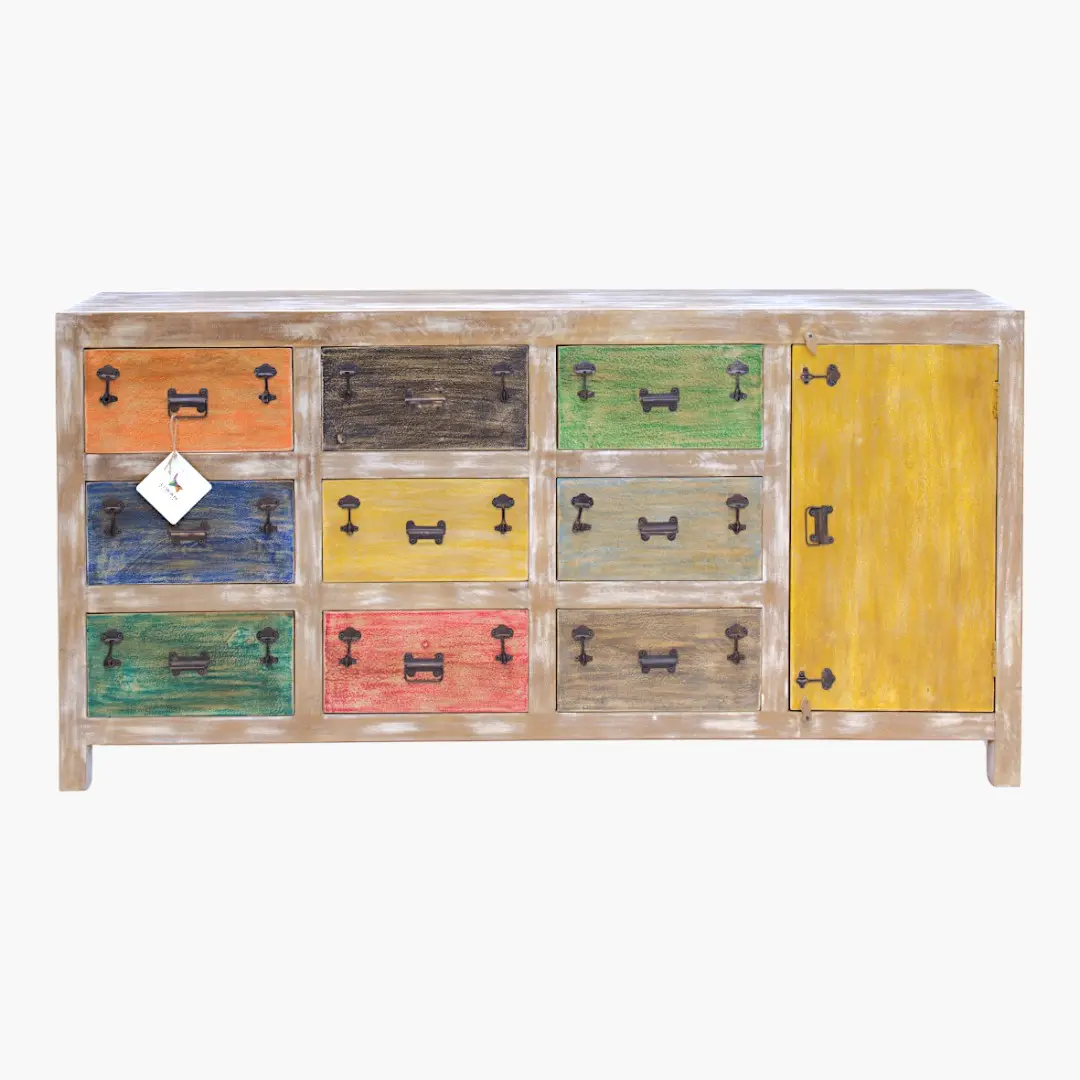 Côte d'Azur Rainbow Commode