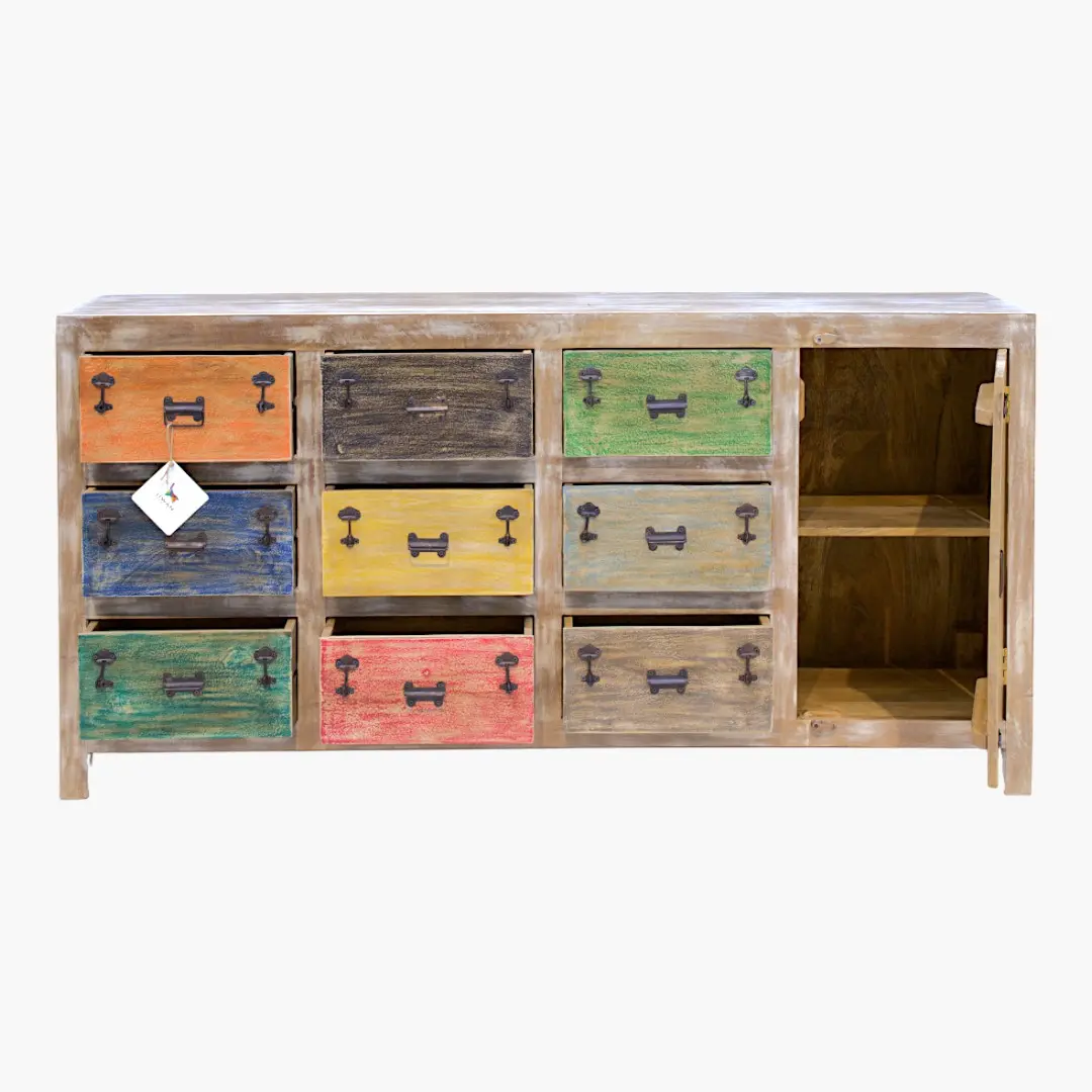 Côte d'Azur Rainbow Commode