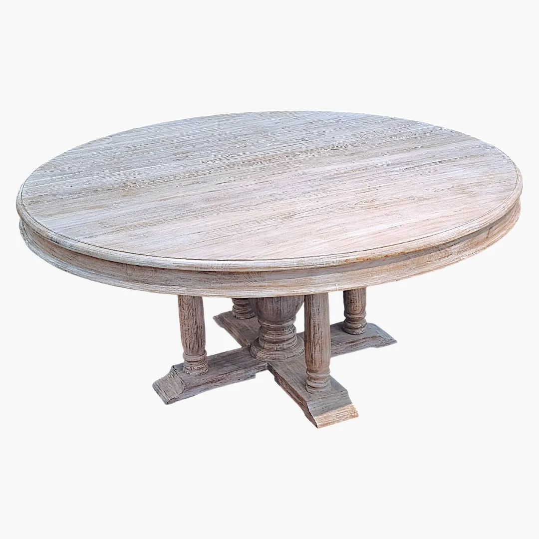 The 'Gathering' Round Teak Table