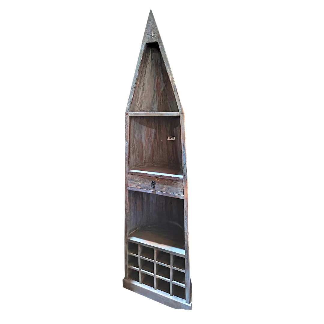 Mariner's Wishbone Corner Repository Shelf