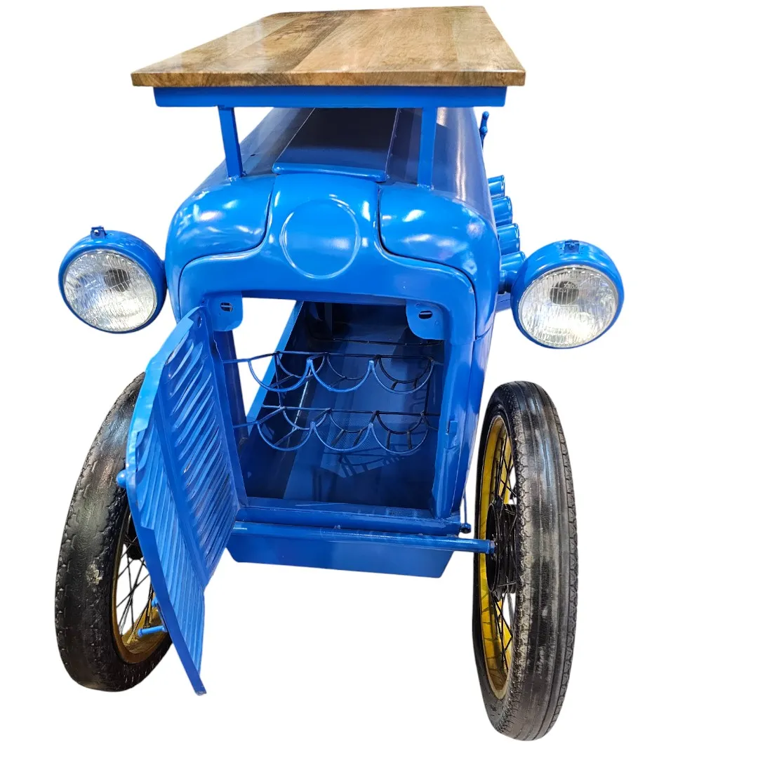 Retro 'Carrera' Red Storage Car Console