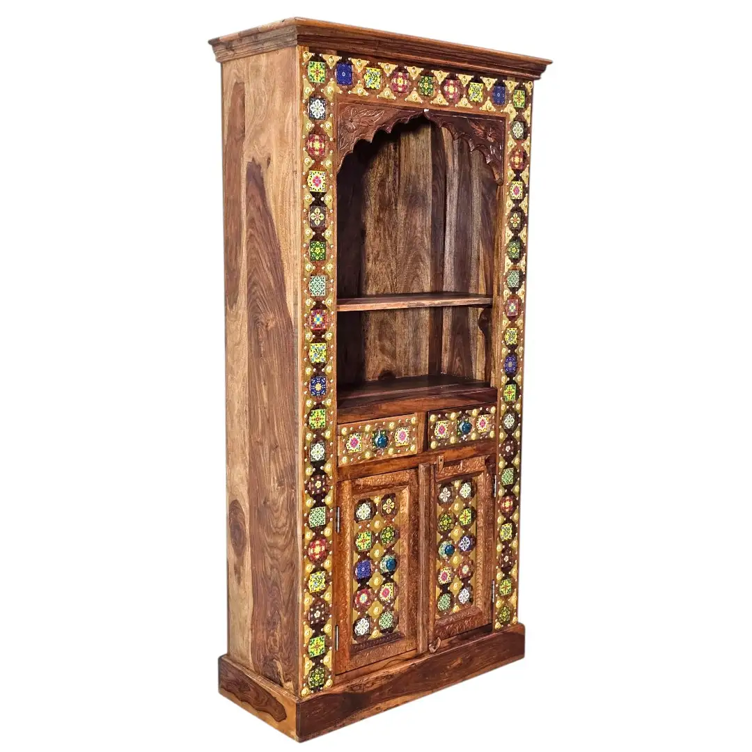 Al-Kitab Indian Rosewood & Gilded Brass Bibliothèque