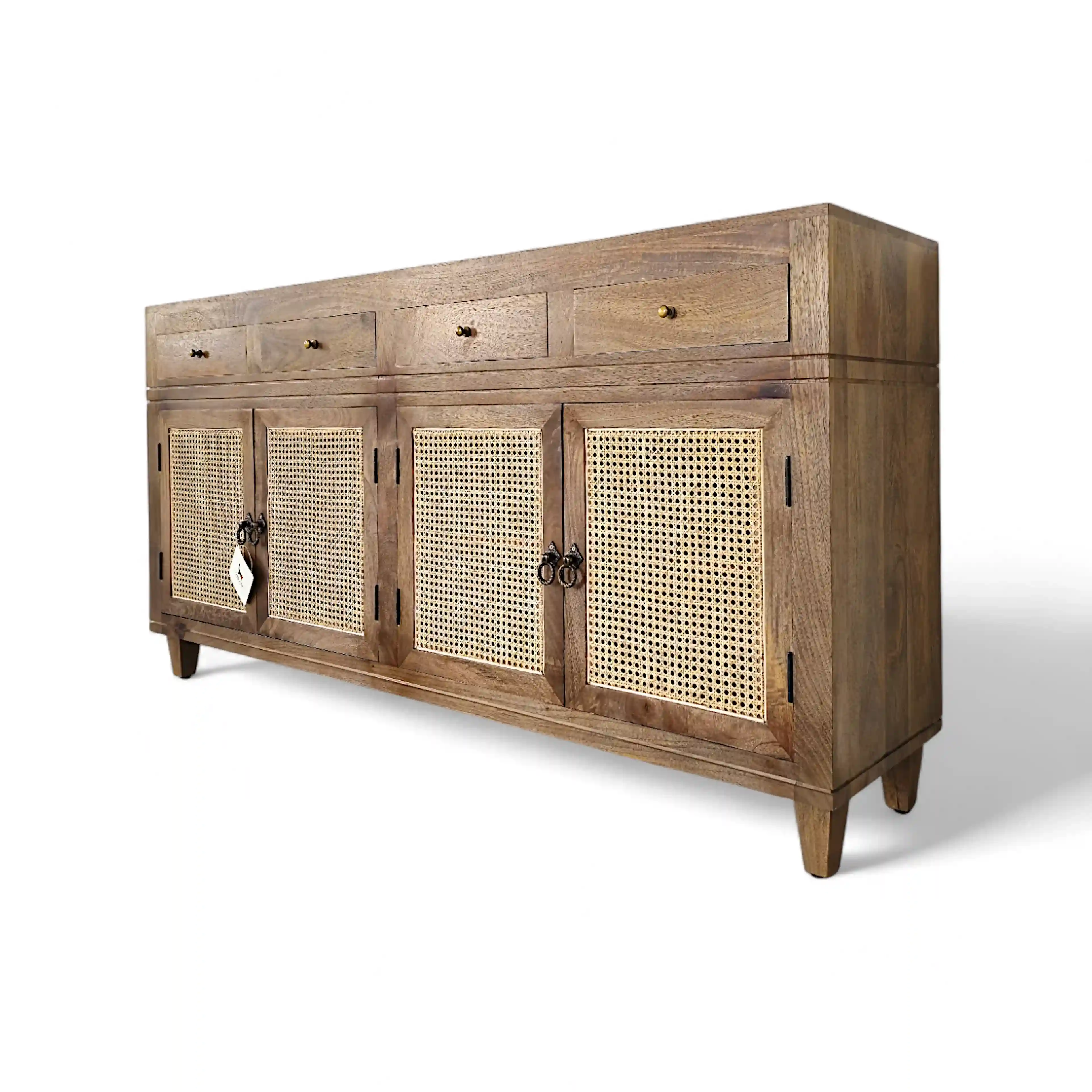 Rattan design sideboard