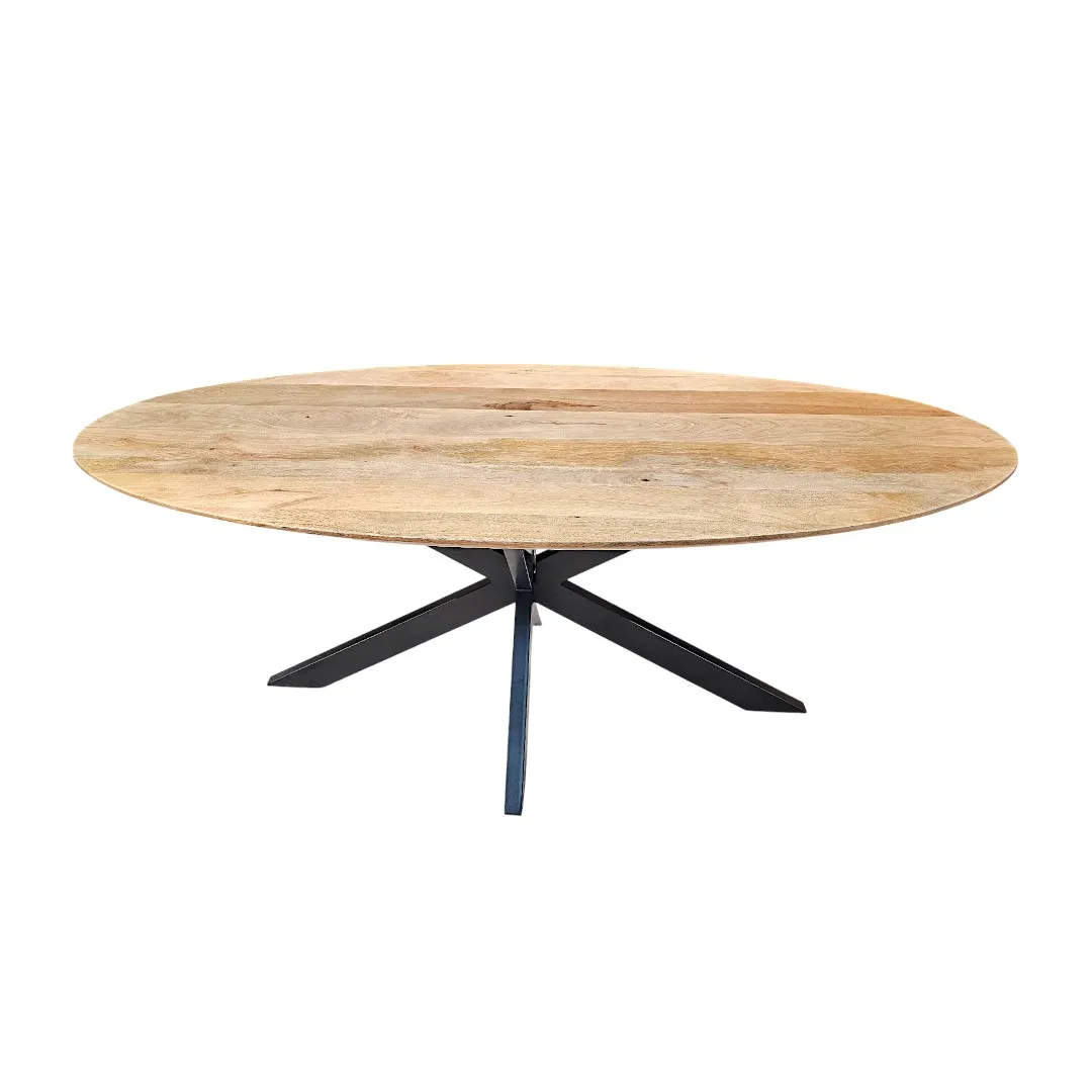 The Monterey Oval Pedestal Dining Table