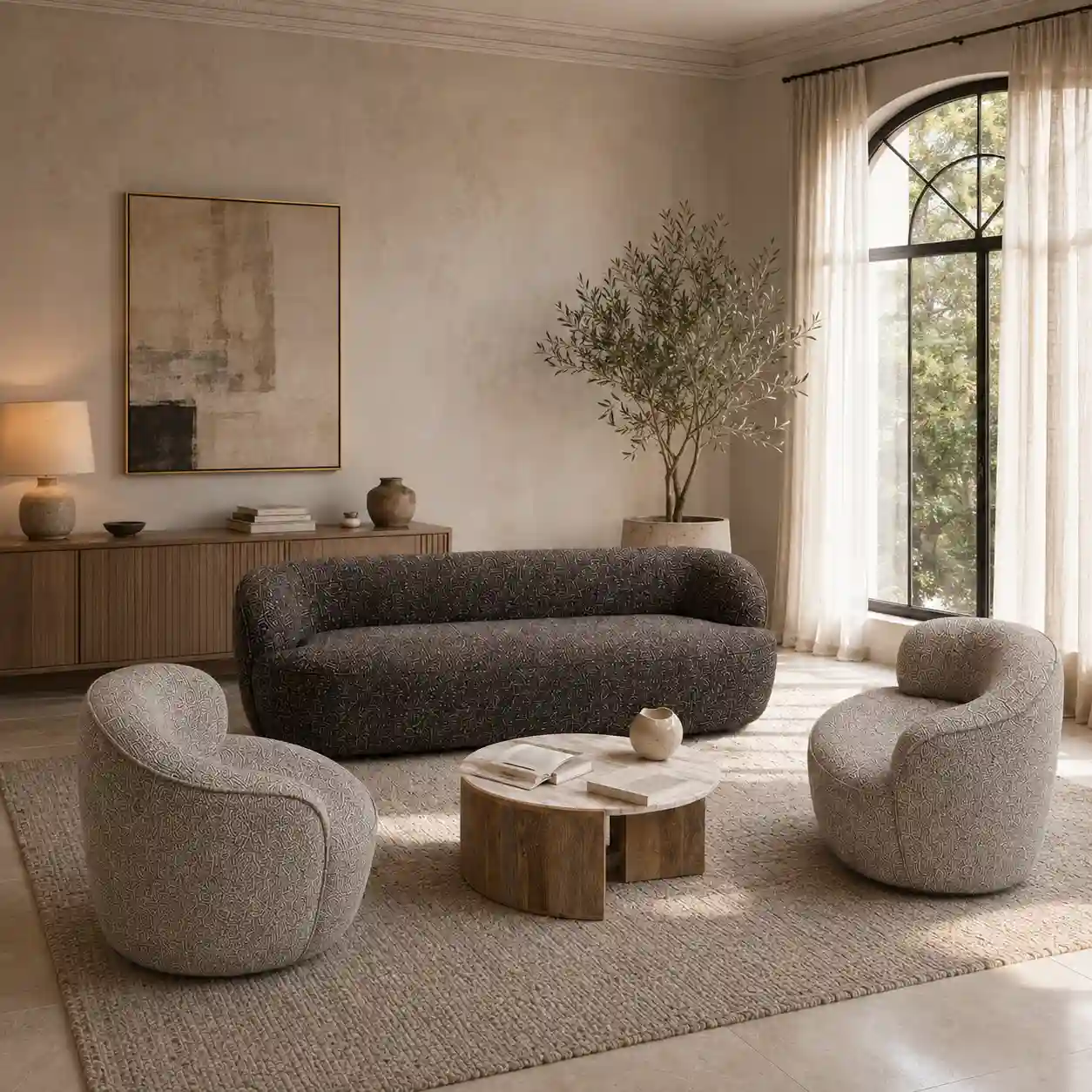 The Corbusian Contour Living Suite