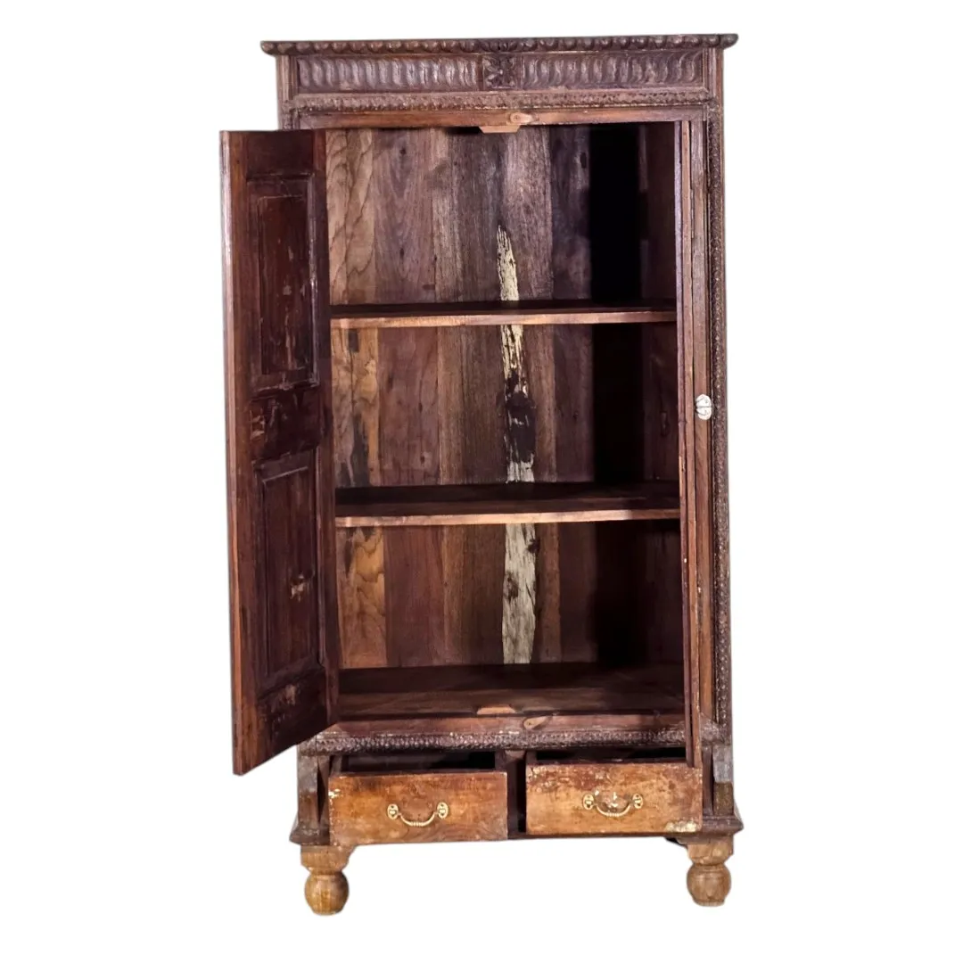 Heritage Carved 2-Door Accent Cabinet